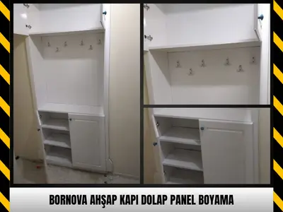 Bornova Ahşap Kapı, Dolap ve Panel Boyama